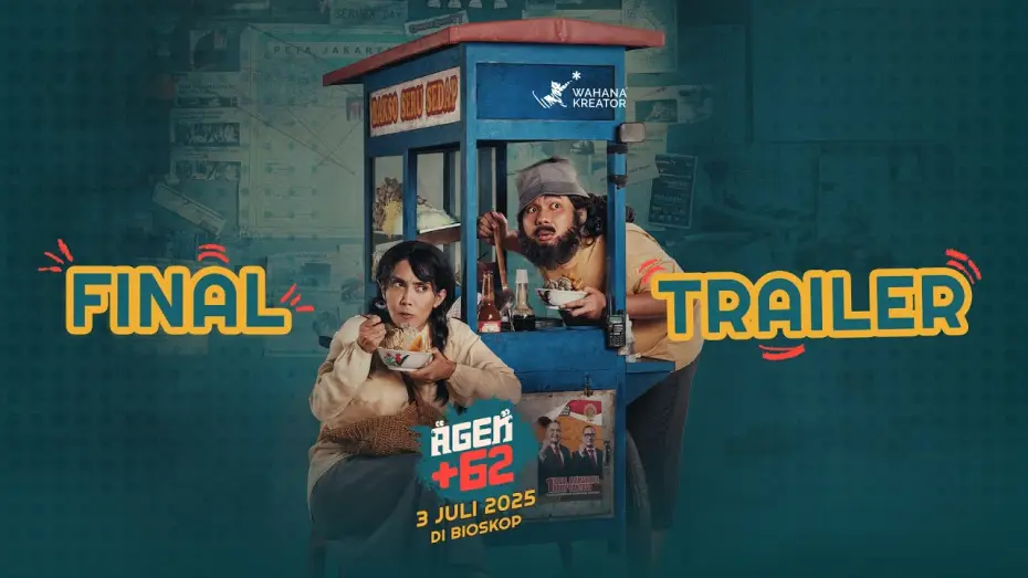 Video for the film Agen +62 — AGEN +62 | FINAL TRAILER