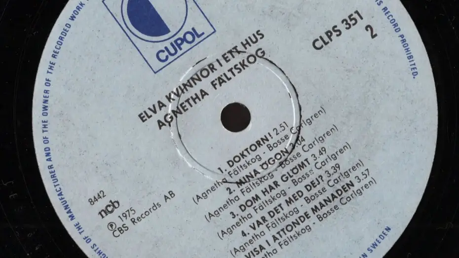 Video for the film Året var 1975 — BO CARLGREN REMEMBERS AGNETHA FÄLTSKOG'S 'ELVA KVINNOR I ETT HUS' (2024)