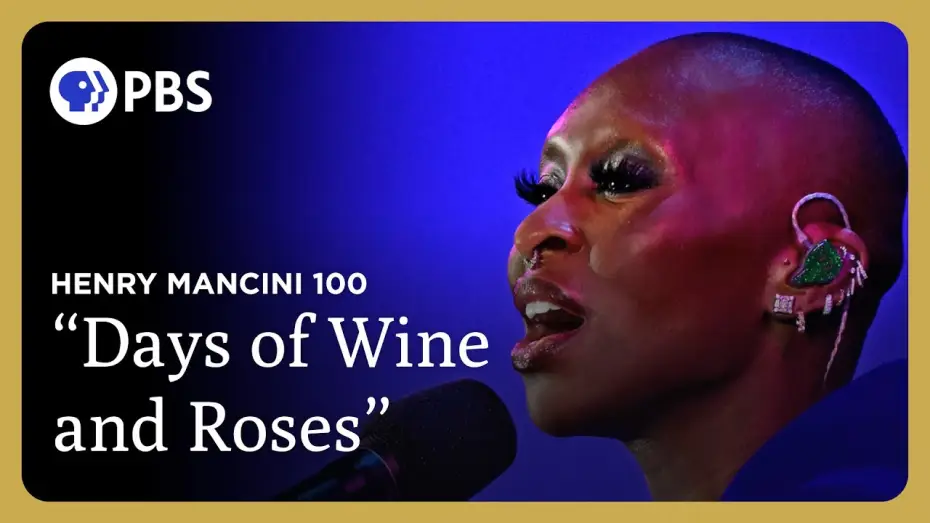 Video for the film Henry Mancini: 100 at the Hollywood Bowl — Cynthia Erivo Performs "Days of Wine and Roses" | Henry Mancini 100 at the Hollywood Bowl | GP