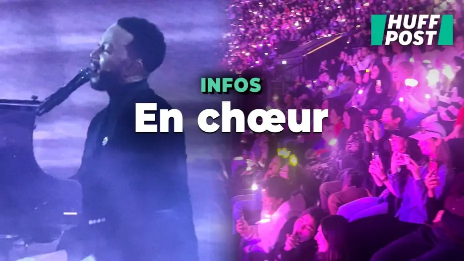 Video for the film Le Gala des Pièces Jaunes 2025 : Le concert événement — Au Gala des Pièces Jaunes à Paris, John Legend a fait chanter tout le monde avec « All of me »