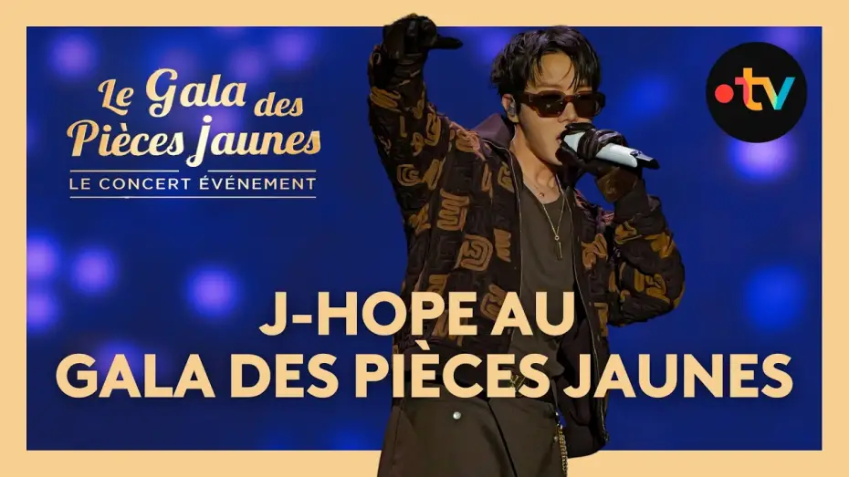 Video for the film Le Gala des Pièces Jaunes 2025 : Le concert événement — j-hope - Mic Drop, More, On the street… live au Gala des Pièces Jaunes 2025