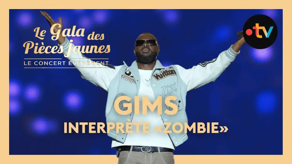 Video for the film Le Gala des Pièces Jaunes 2025 : Le concert événement — Gims interprète Zombie au Gala des Pièces Jaunes 2025
