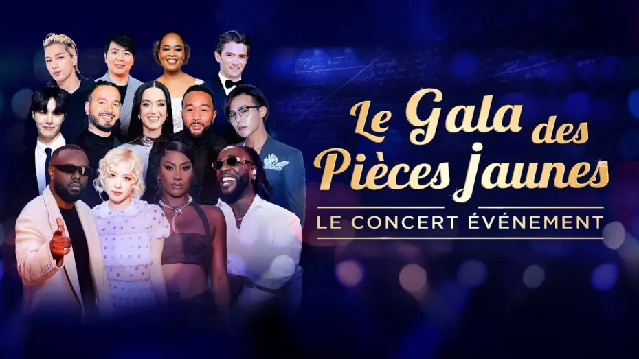 Video for the film Le Gala des Pièces Jaunes 2025 : Le concert événement — REPLAY - Le Gala des Pièces Jaunes 2025 avec j-hope, Rosé, Katy Perry, Aya Nakamura, Gims...🔥