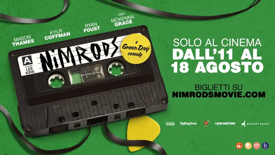 Video for the film Nimrods — NIMRODS - Al cinema dall'11 al 18 agosto - TRAILER