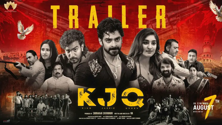 Video for the film KJQ — KJQ TRAILER | Dheekshith Shetty | Shashi Odela | Yukti Thareja | KK | SLV Cinemas | Aug 7th Release