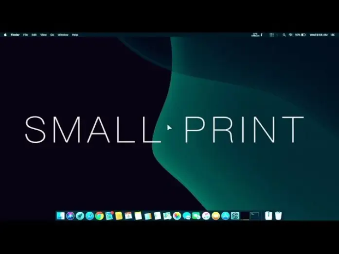 Video for the film SMALL PRINT — SMALL PRINT | Deepfake Horror Film(2024)