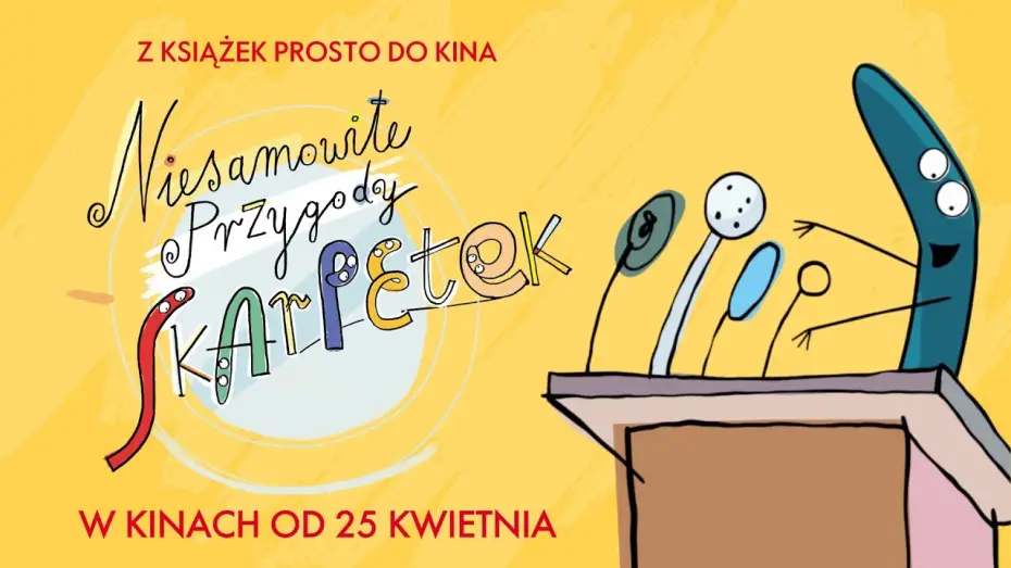 Video for the film Niesamowite przygody skarpetek — Teaser