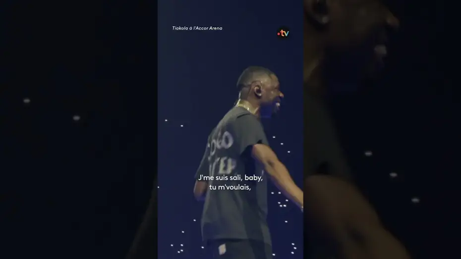 Video for the film Tiakola à l'Accor Arena — Tiakola ft. Tayc à l'Accor Arena !