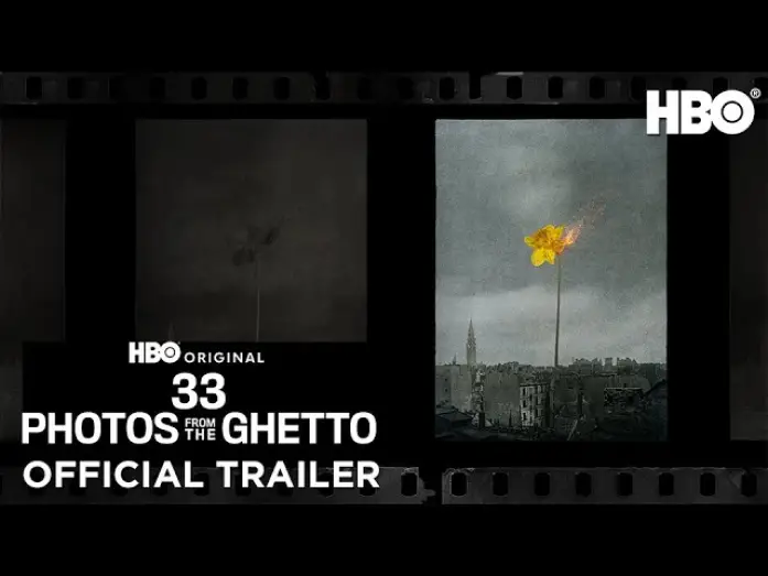 Video for the film 33 Photos from the Ghetto — Official Trailer [Subtitled]