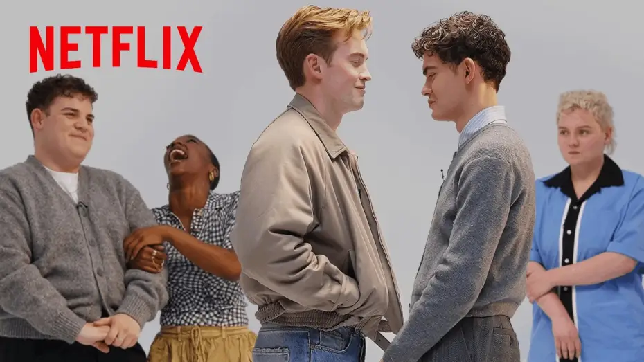 Video for the film Heartstopper Forever — Kit Connor And Joe Locke Try Not To Laugh | Escape Netty's Basement Episode 5
