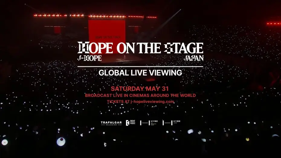 Video for the film j-hope Tour 'HOPE ON THE STAGE' in JAPAN: LIVE VIEWING — j-hope Tour 'HOPE ON THE STAGE' in JAPAN: LIVE VIEWING Official Trailer