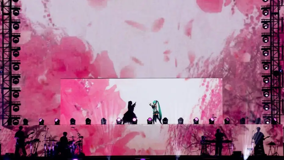 Video for the film Ado: SPECIAL LIVE 「Heart」 — 【LIVE映像】桜日和とタイムマシン with 初音ミク 国立競技場 2024.4.28【Ado】