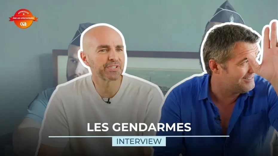 Video for the film Les Gendarmes — Arnaud Ducret & Julien Arruti répondent à nos questions sur le film LES GENDARMES !