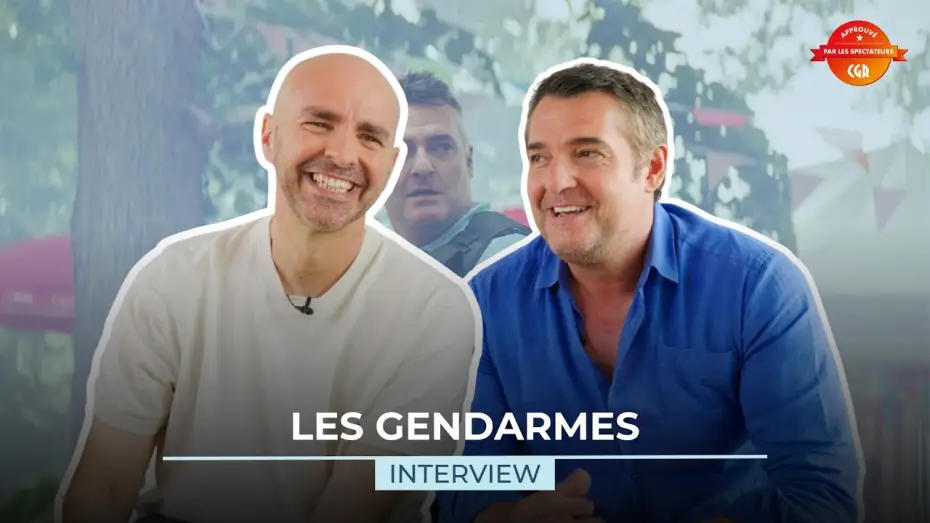 Video for the film Les Gendarmes — Julien et Arnaud se prêtent à la trend d'acting !