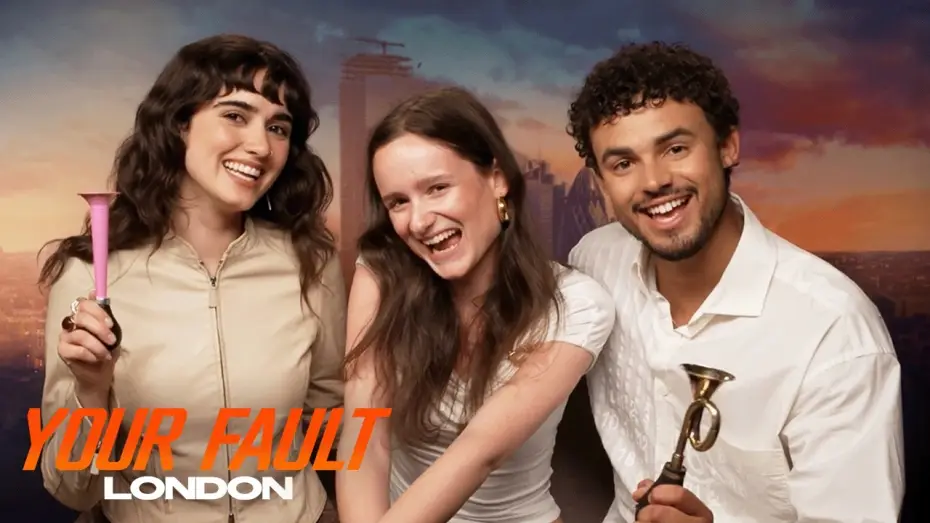Video for the film Your Fault: London — Asha Banks, Matthew Broome & A Superfan Face Off In A My Fault: London Quiz