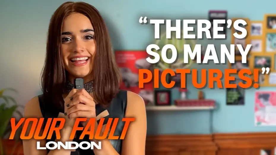 Video for the film Your Fault: London — Noah's Oxford Bedroom Tour BTS