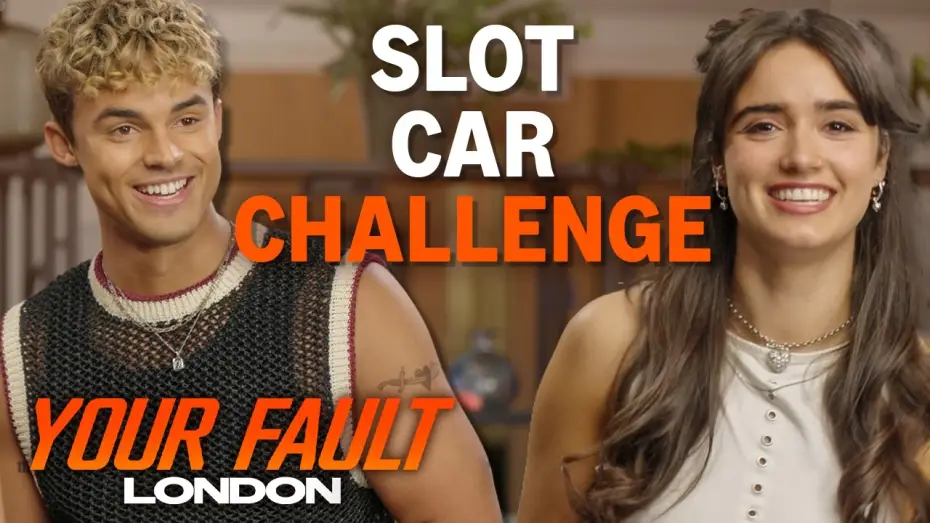 Video for the film Your Fault: London — Asha Banks & Matthew Broome Race Each Other In A Slot Car Challenge