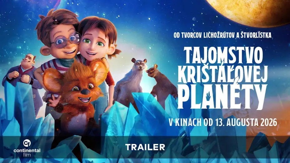 Video for the film The Crystal Planet — TAJOMSTVO KRIŠTÁĽOVEJ PLANÉTY - OFICIÁLNY TRAILER - V KINÁCH OD 13. AUGUSTA
