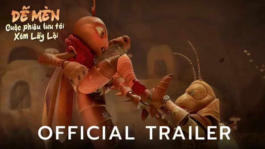 Video for the film The Cricket and The Muddy Adventure — DẾ MÈN: CUỘC PHIÊU LƯU TỚI XÓM LẦY LỘI | OFFICIAL TRAILER | DKKC 30.05.2025