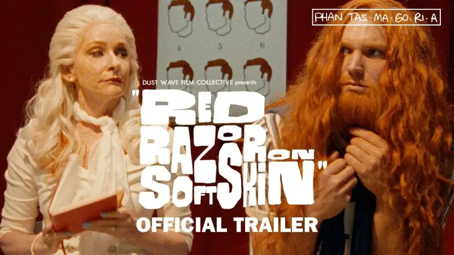 Video for the film Red Razor On Soft Skin — RED RAZOR ON SOFT SKIN • OFFICIAL TRAILER • GIALLO HORROR SHORT FILM