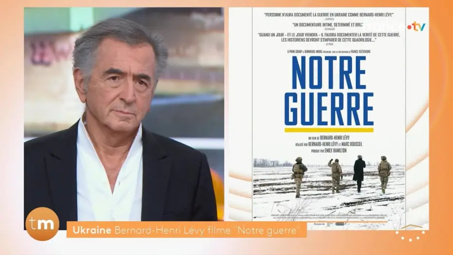 Video for the film Our War — Bernard-Henri Lévy – Télématin : « Notre Guerre » : guerre en Ukraine (27 juin 2025)