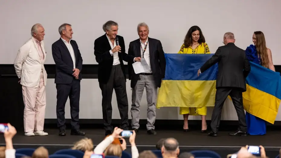Video for the film Our War — Bernard-Henri Lévy - Projection du film "Notre Guerre" au Festival de Cannes (13 mai 2025)