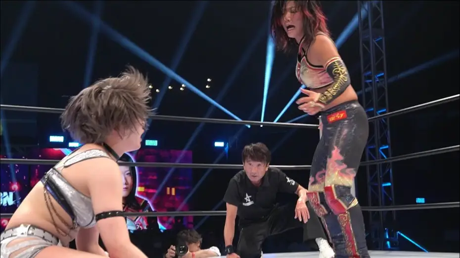 Video for the film Stardom Dream Queendom 2024 — 【スターダム】ワンダー王座まさかの流出！安納サオリ vs 岩田美香 ハイライト！ワンダー・オブ・スターダム選手権試合！-6.22代々木大会-【STARDOM】