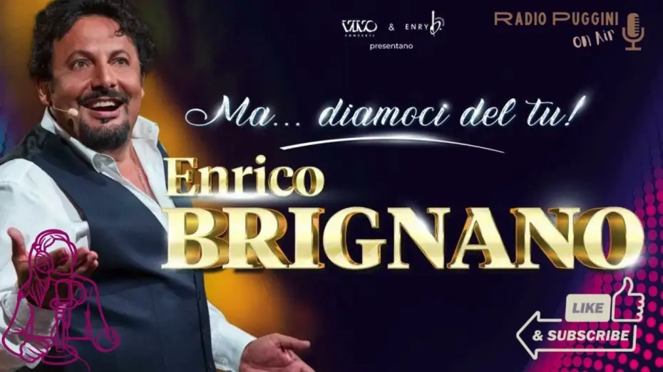 Video for the film Ma... diamoci del tu! — Enrico Brignano - Ma… Diamoci del Tu | Il Nuovo Show a Radio PugginiOnAir