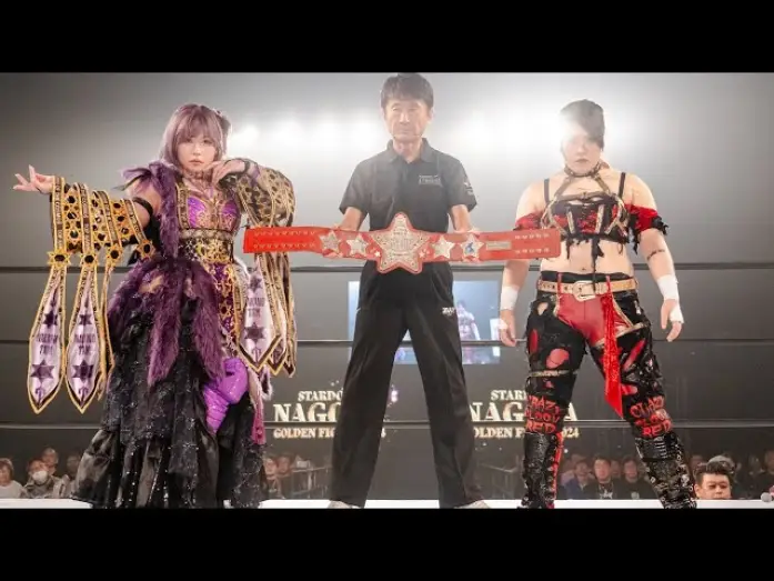 Video for the film Stardom Nagoya Golden Fight 2024 — 【スターダム】中野たむと鈴季すずの約束のタイトルマッチが一年越しに実現！試合ハイライト ワールド・オブ・スターダム選手権試合 中野たむ vs 鈴季すず！-10.5名古屋大会-【STARDOM】