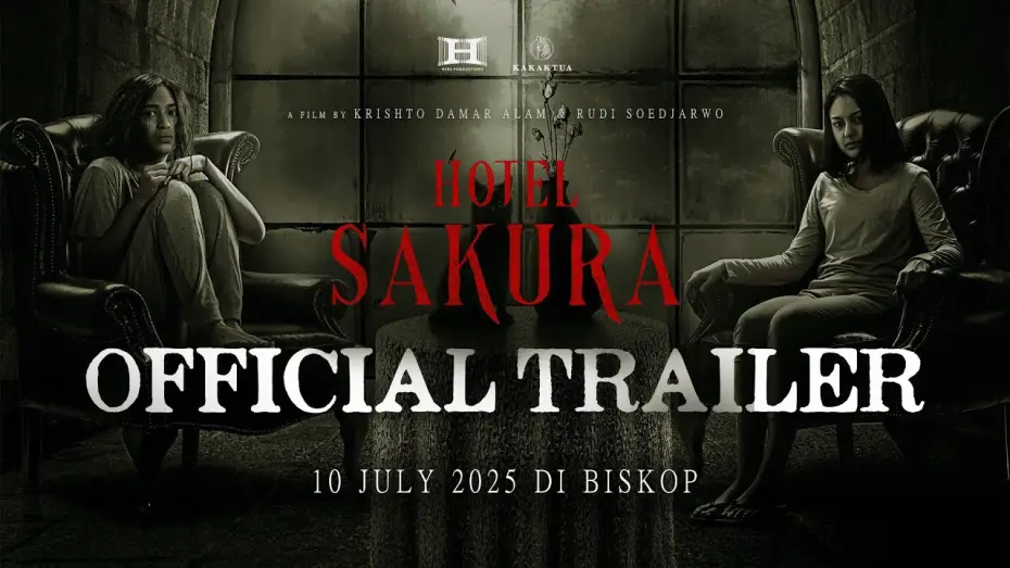 Video for the film Hotel Sakura — Official Trailer HOTEL SAKURA | Tayang 10 Juli 2025 di Bioskop