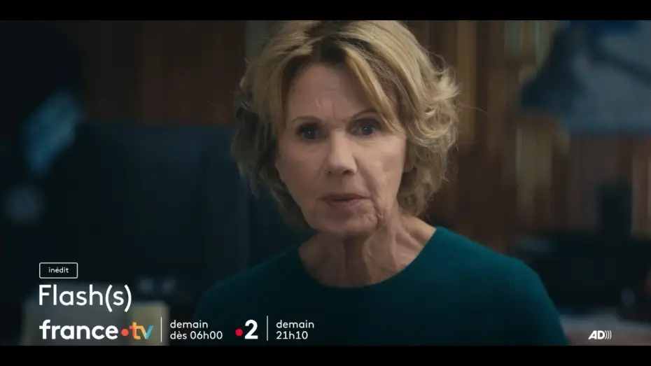 Video for the film Flash(s) - Double Vue — Flash(s) - Double vue avec Miou Miou mercredi 28 mai 2025 sur France 2