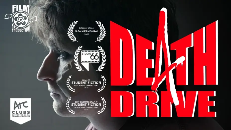 Video for the film DE4TH DRIVE — DE4TH DRIVE (2024) | Award-Winning Dark Comedy Thriller Short Film