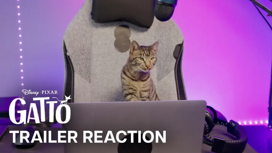 Video for the film Gatto — REAL CATS REACT to Pixar's Trailer for Gatto