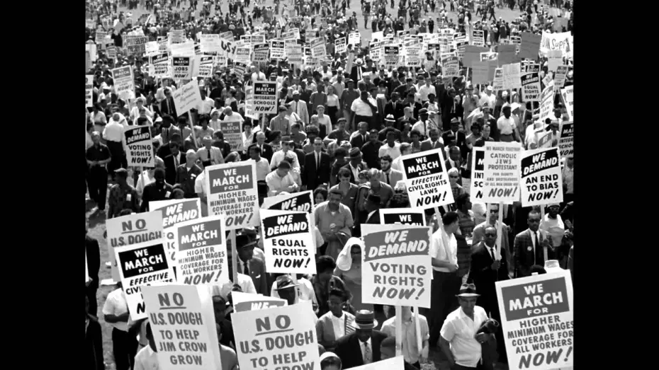 Video for the film The March — The March (1963, restored)