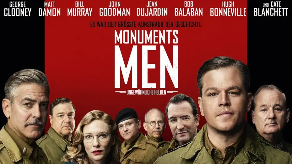 Video for the film The Monuments Men — MONUMENTS MEN - Ungewöhnliche Helden | Trailer 2 Deutsch German | Offizieller deutscher Kinotrailer