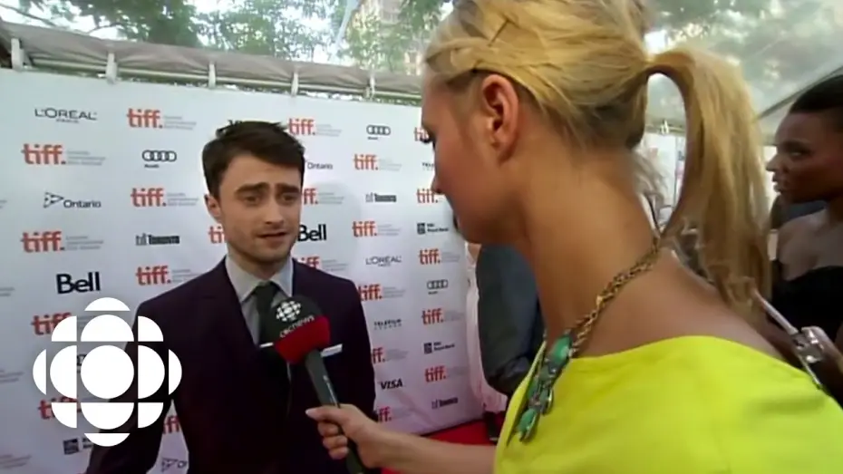 Video for the film Kill Your Darlings — Daniel Radcliffe on the TIFF Red Carpet for Kill Your Darlings | CBC Connects