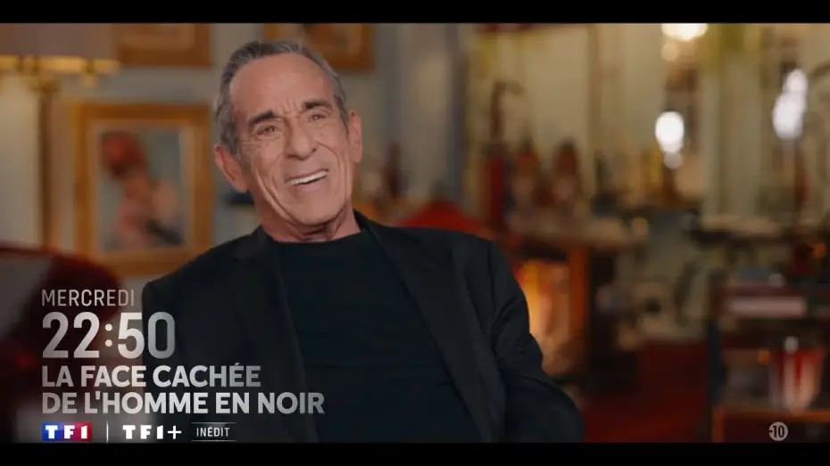 Video for the film La face cachée de l'homme en noir — Hommage à Thierry Ardisson, la face cachée de l'homme en noir mercredi 16 juillet 2025 sur TF1