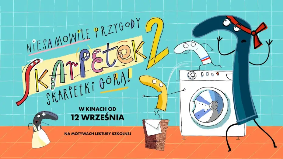 Video for the film Niesamowite przygody skarpetek 2. Skarpetki górą! — Zwiastun