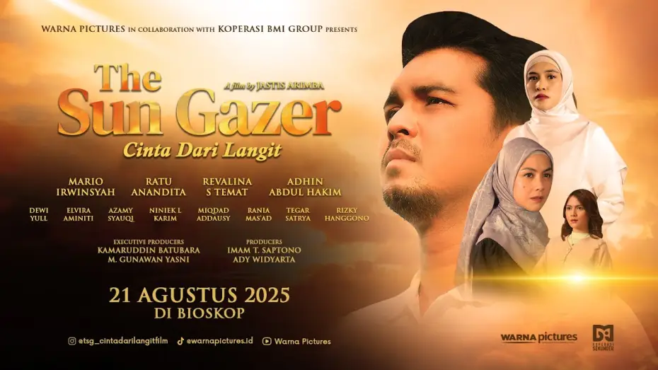 Video for the film The Sun Gazer: Cinta Dari Langit — The Sun Gazer: Cinta Dari Langit | Official Trailer | 21 Agustus 2025 Di Bioskop