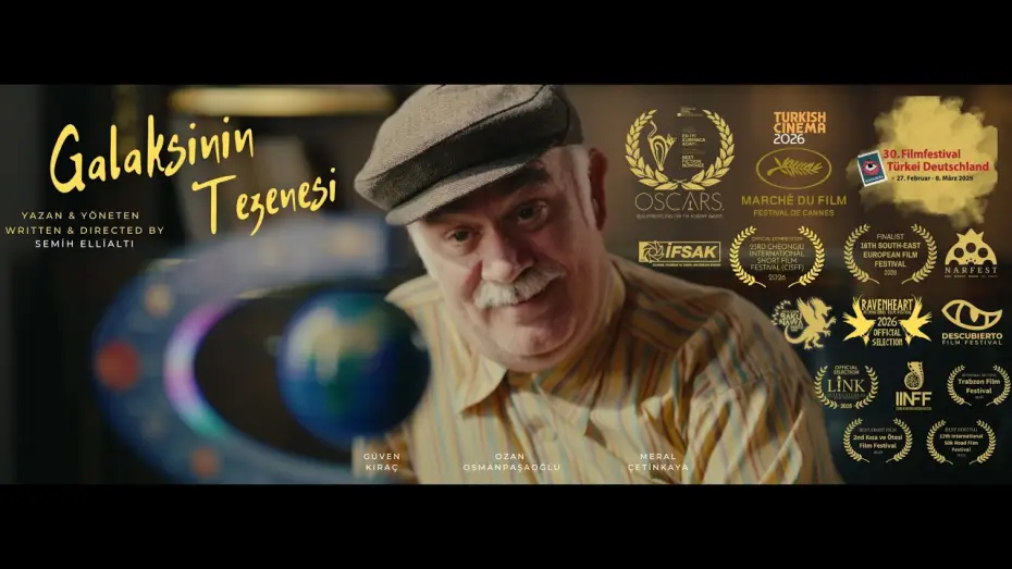 Video for the film The Galactic Plectrum — Galaksinin Tezenesi Kısa Film Fragman - The Galactic Plectrum Short Film Trailer (2025)