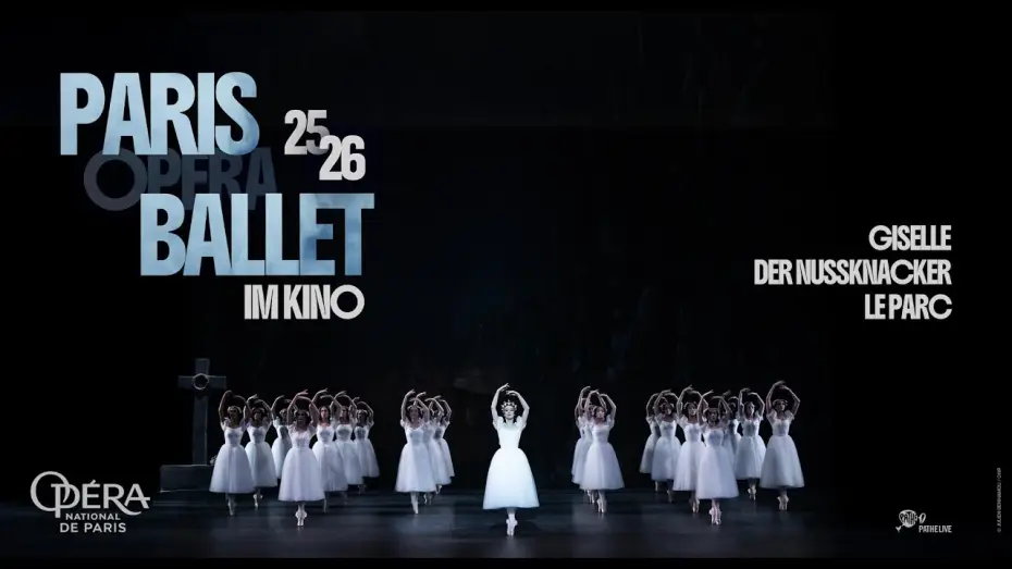 Video for the film Paris Opera Ballet: GISELLE — Paris Opera Kino | Trailer Saison 2025/26