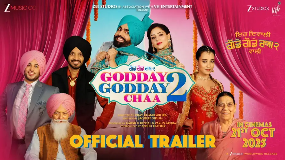 Video for the film Godday Godday Chaa 2 — Godday Godday Chaa 2 | Official Trailer