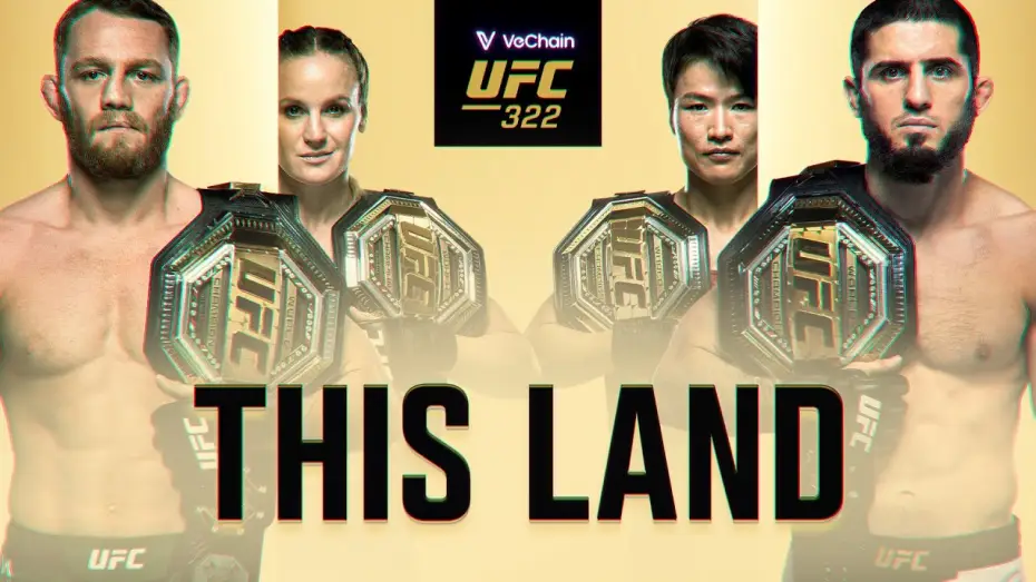 Video for the film UFC 322: Della Maddalena vs. Makhachev — VeChain UFC 322: Della Maddalena vs Makhachev - November 15th | Fight Promo