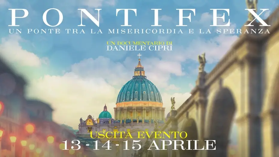 Video for the film Pontifex - Un ponte tra la misericordia e la speranza — Pontifex, il nuovo docufilm di Daniele Ciprì in uscita evento solo il 13, 14, 15 aprile!