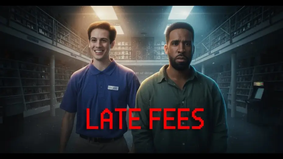 Video for the film Late Fees — LATE FEES [TRAILER] - Dir. by Jakob Owens