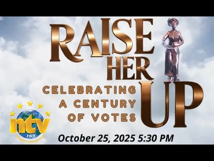 Video for the film Raise Her Up: Celebrating a Century of Votes — NTV PROMO