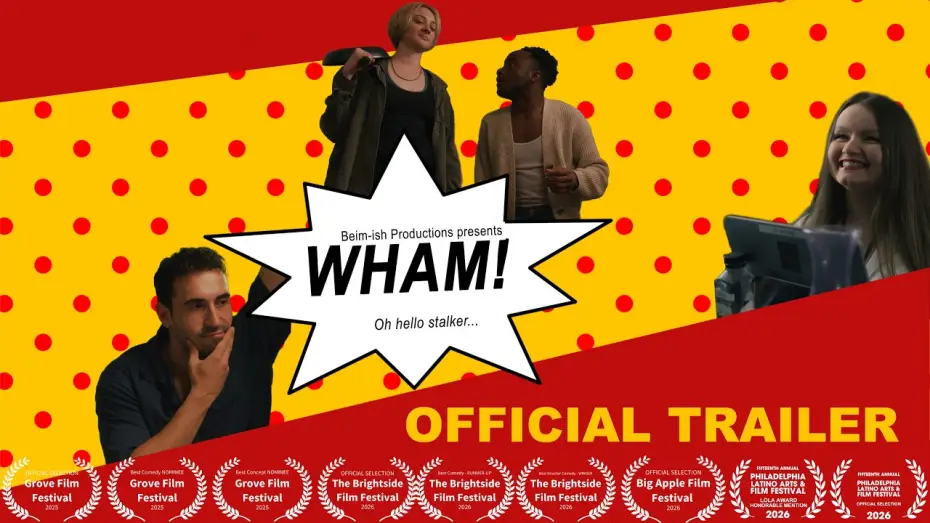 Video for the film Wham! — Wham! | Official Trailer | Dramedy Short Film | Film Nerd Challenges Weekend Film Challenge