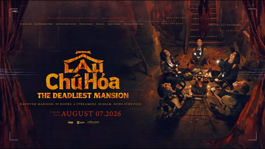 Video for the film Lau Chu Hoa: The Deadliest Mansion — LẦU CHÚ HỎA: THE DEADLIEST MANSION OFFICIAL TRAILER | In US August 14, 2026