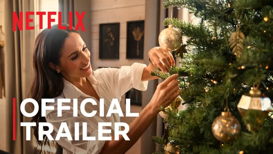 Video for the film With Love, Meghan: Holiday Celebration — Official Trailer