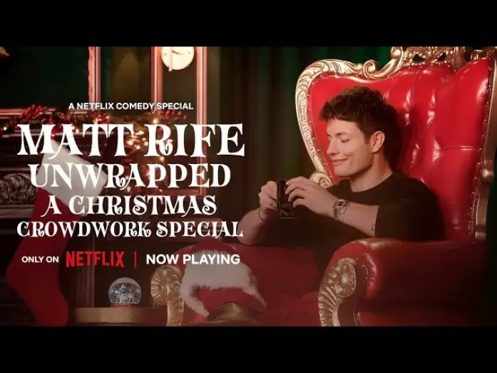 Video for the film Matt Rife: Unwrapped - A Christmas Crowd Work Special — UNWRAPPED CHRISTMAS SPECIAL | Matt Rife
